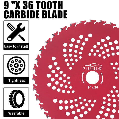 PLUMIA safety tips for safe brush cutting with blades
