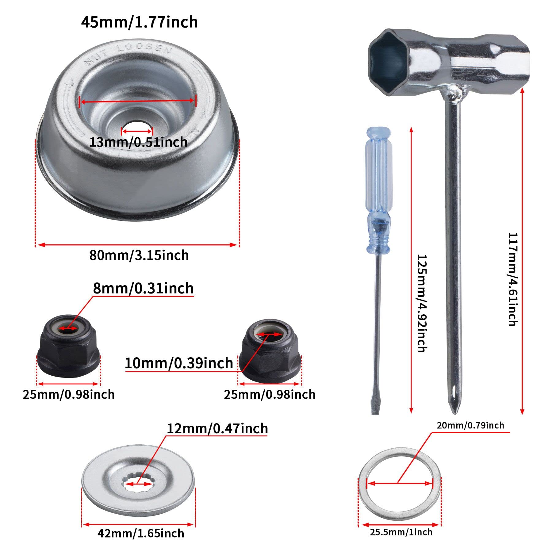 PLUMIA compatible blades for Husqvarna and Stihl trimmers