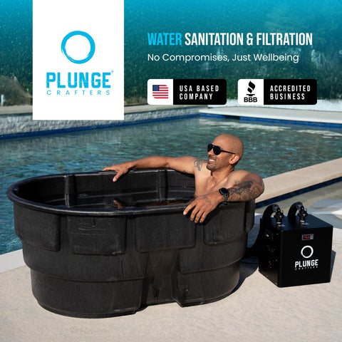 Plunge Crafters SPA-124 ozone dispersion promotes clean water.