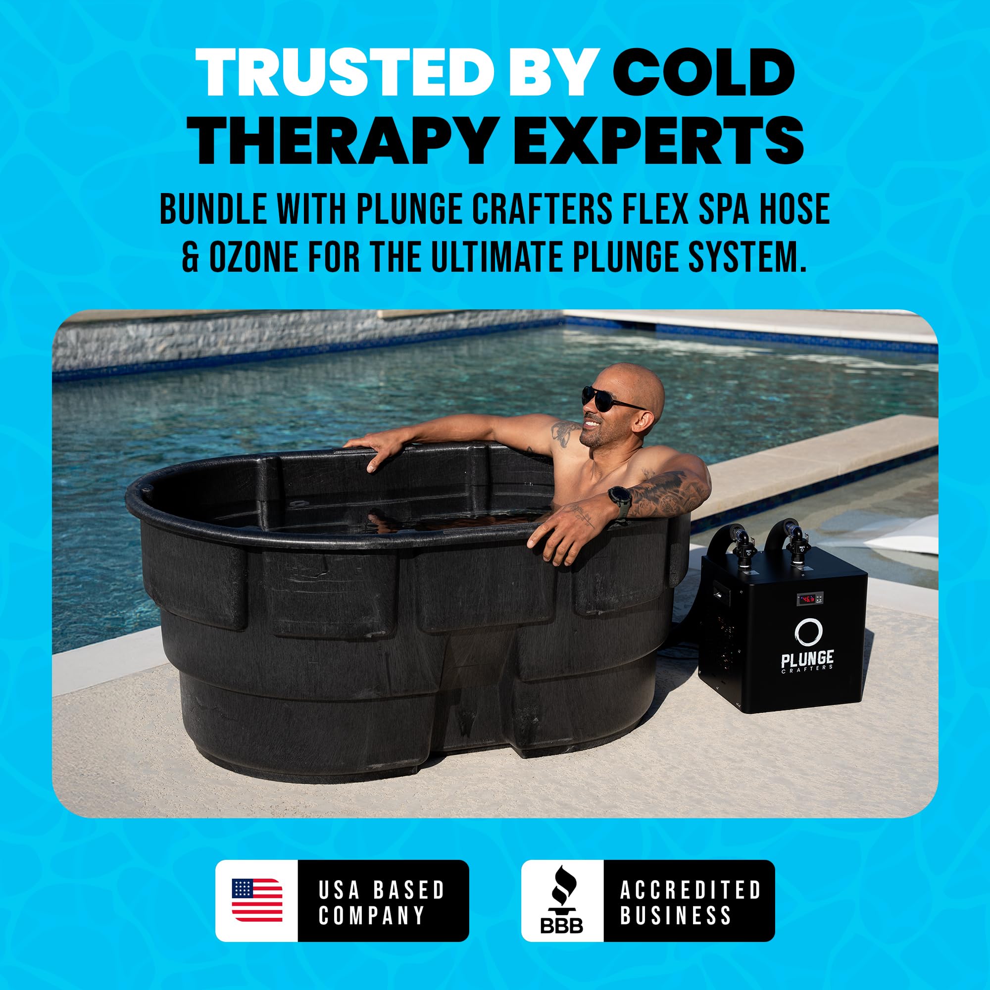 Plunge Crafters easy tool-free install for new or existing pumps.