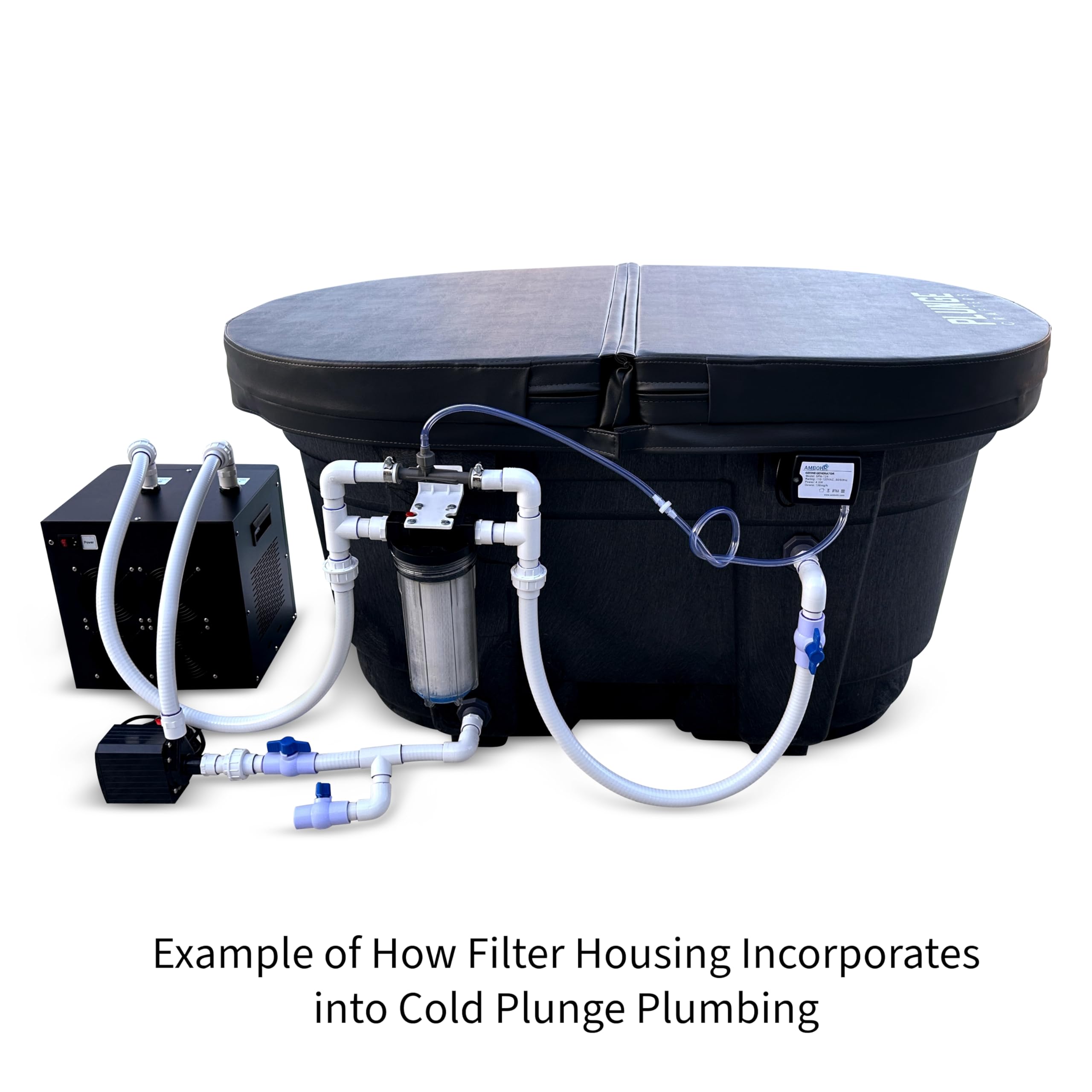 Plunge Crafters filtration system used for whole-home or pool water.