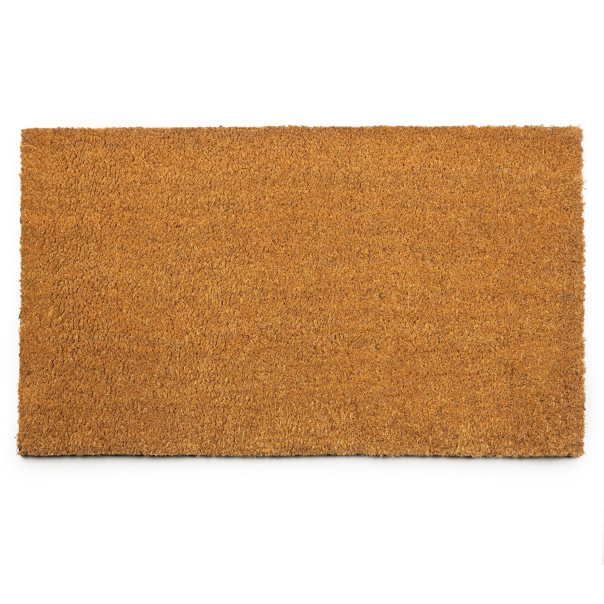 PLUS Haven door mat coir heavy backing for a non-slip entry and dirt capture.