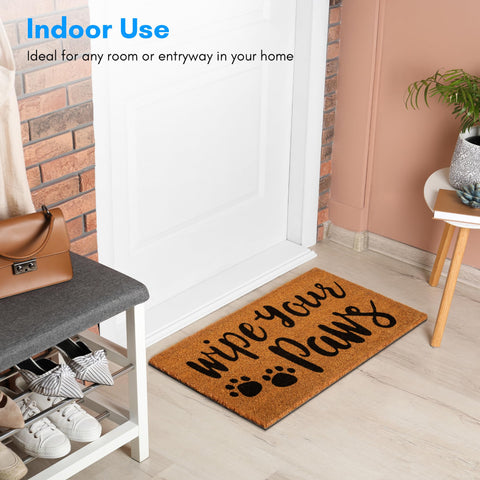 PLUS Haven Door Mat is easy to vacuum and maintain for daily use.