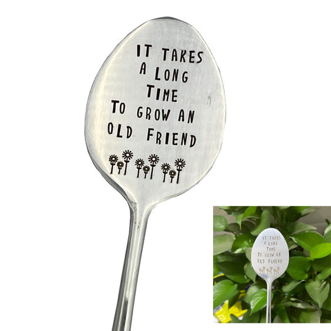 PLWalker Grow an Old Friend-B label plant marker for garden markers