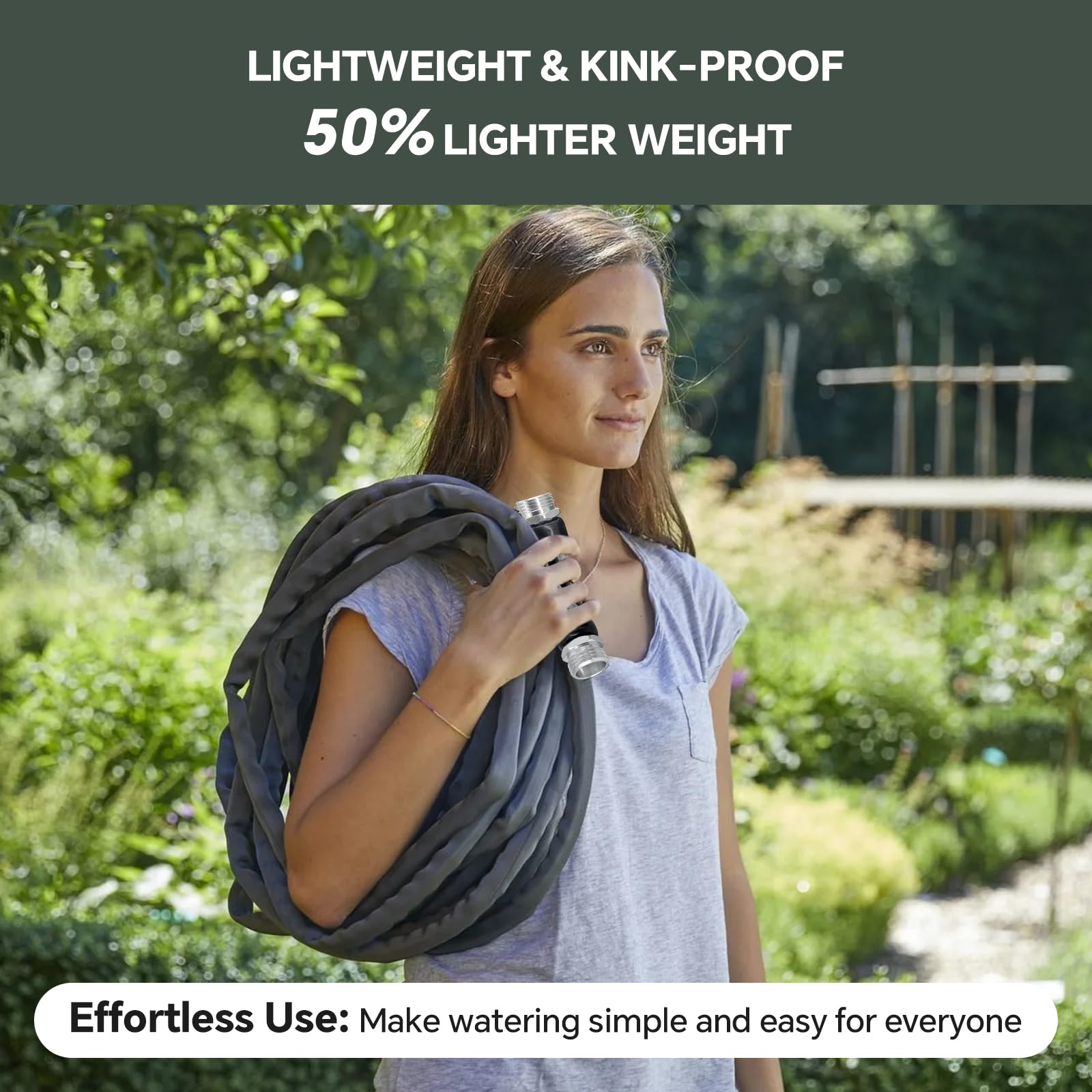 PLYPLYE drinking water safe hose demonstrated for safe irrigation use