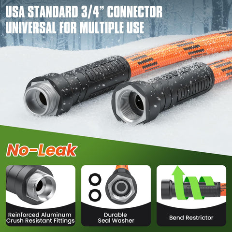 PLYPLYE lightweight hose is easy to carry and store after use.