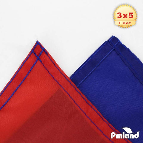 PMLAND Arizona flag 3x5 with brass grommets ready for hanging.