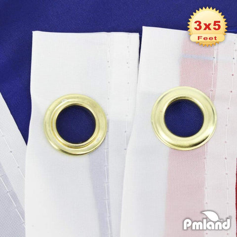 PMLAND Arizona flag 3x5 lightweight fabric ideal for breeze flying.