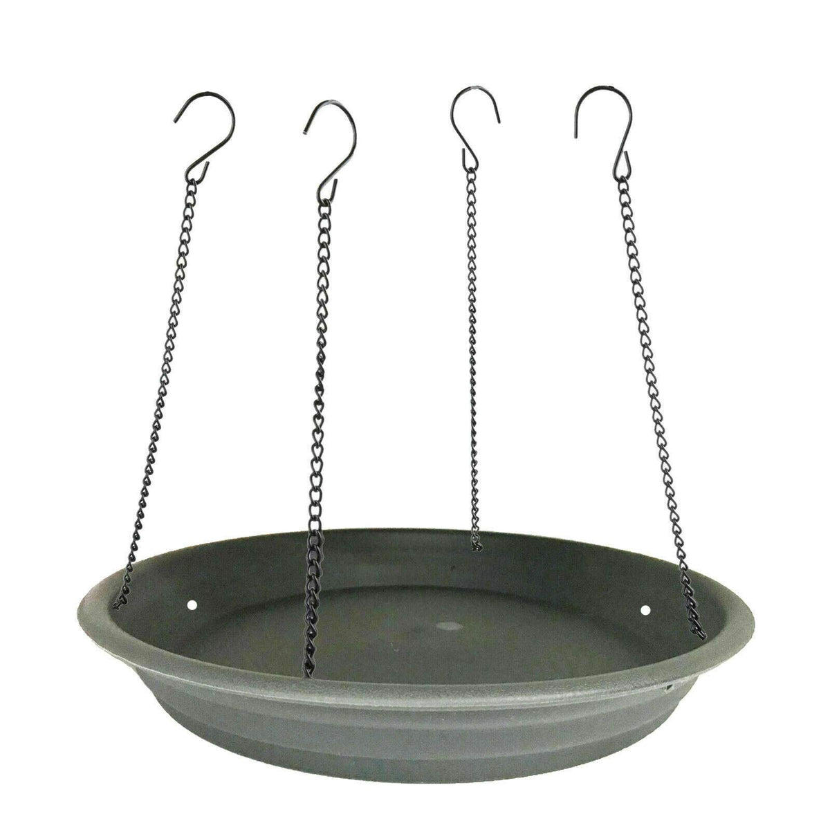 Pmsanzay bird seed catcher tray under a feeder reduces waste.
