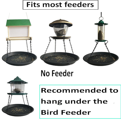 Pmsanzay platform feeder open view shows seed levels at a glance.