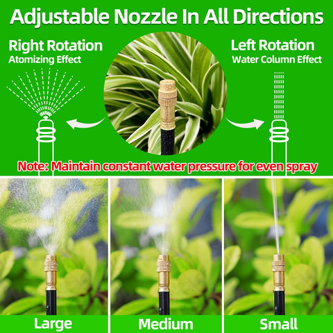 PNNEQ durable POM tubing resists sun and wear for long lasting irrigation.