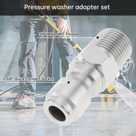 Durable brushed steel quick-connect by PNXKTXO for durable performance