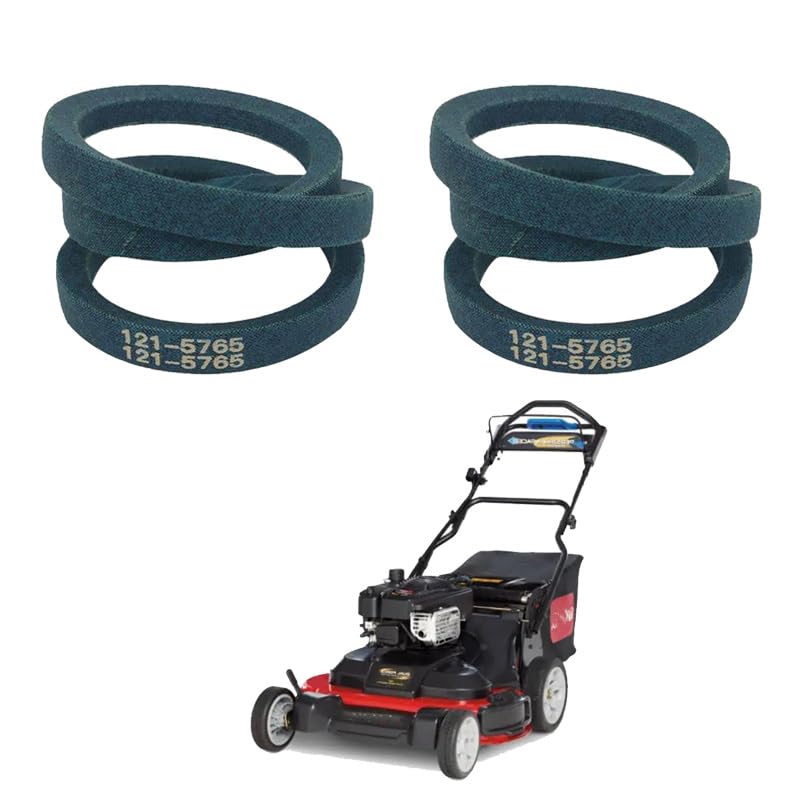 POAAOQ mower belt close-up with Kevlar cord for 30-inch Toro Timemaster deck.