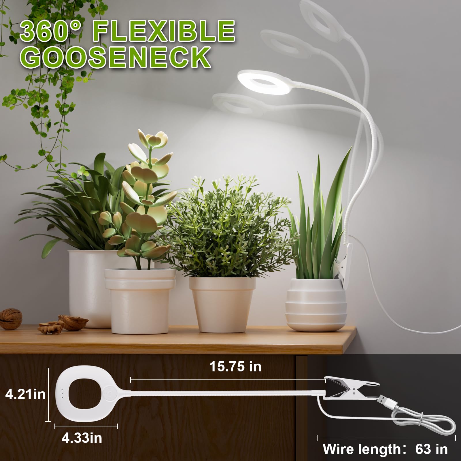 POBOMVOM remote control for convenient light adjustments