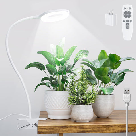 POBOMVOM timer based LED grow light for daily light cycles