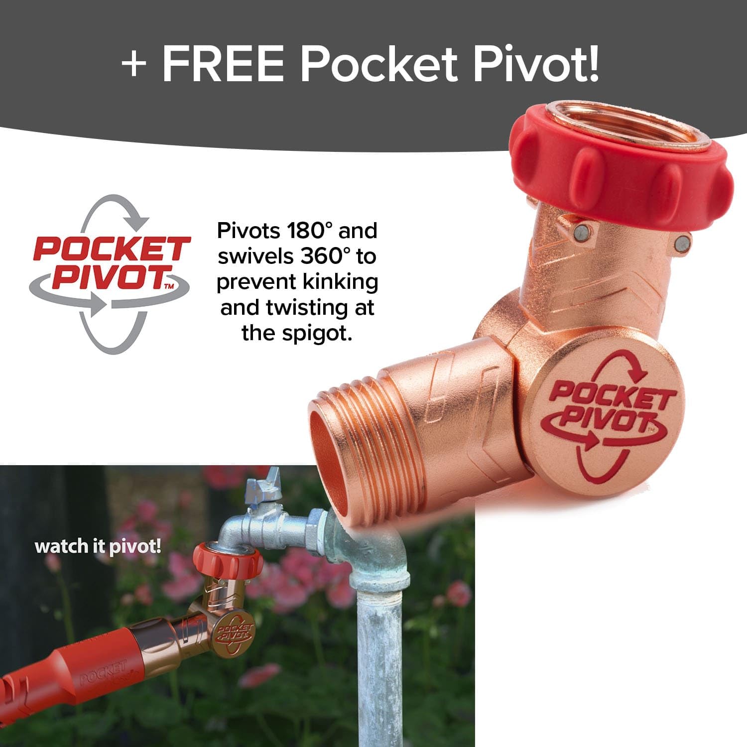 Pocket Hose Copper Head as seen on TV highlights versatile garden performance