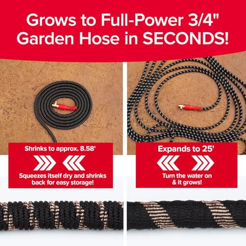 Pocket Hose Copper Head force field jacket protects against wear during use.