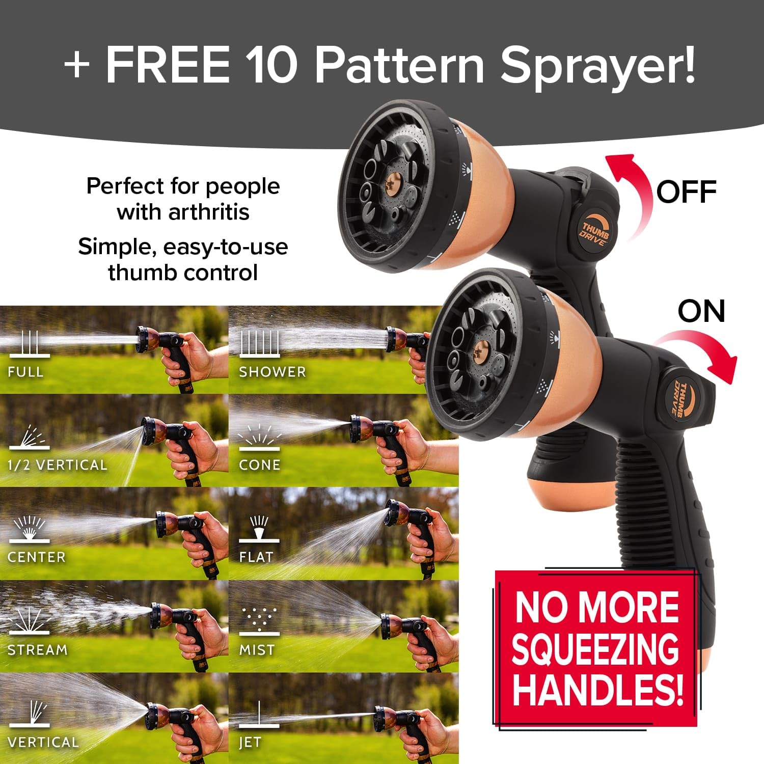 Pocket Hose ideal for watering plants and quick patio cleaning tasks.