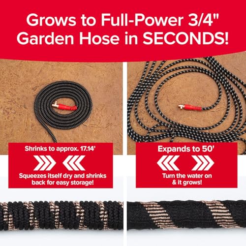 Pocket Hose pocket pivot enables smooth repositioning during chores.