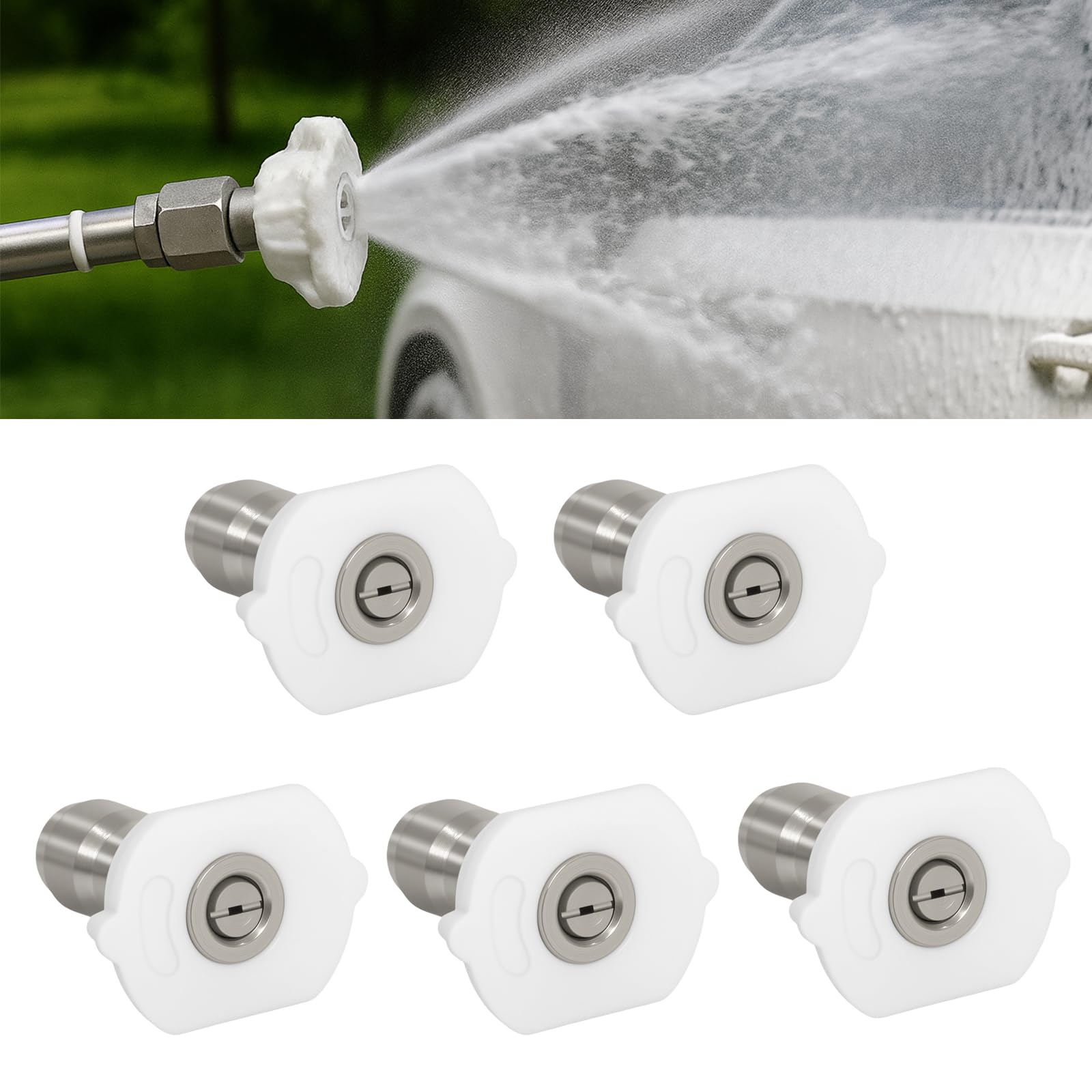Podoy 40-degree spray nozzle for quick-connect 1/4-inch setups.
