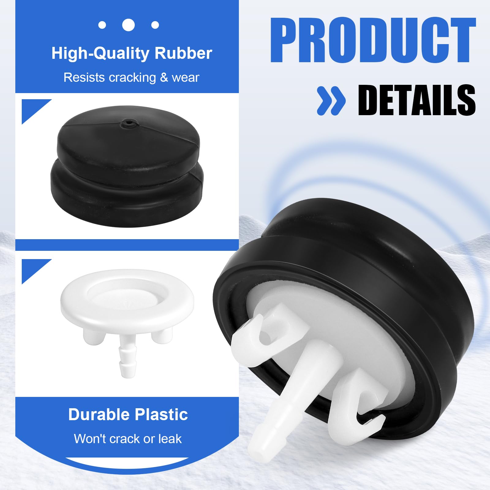 Podoy 667460 primer bulbs installation shows simple, quick fit.