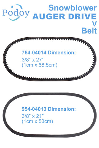Podoy 954-04014 belt close-up highlighting wear-resistant surface.