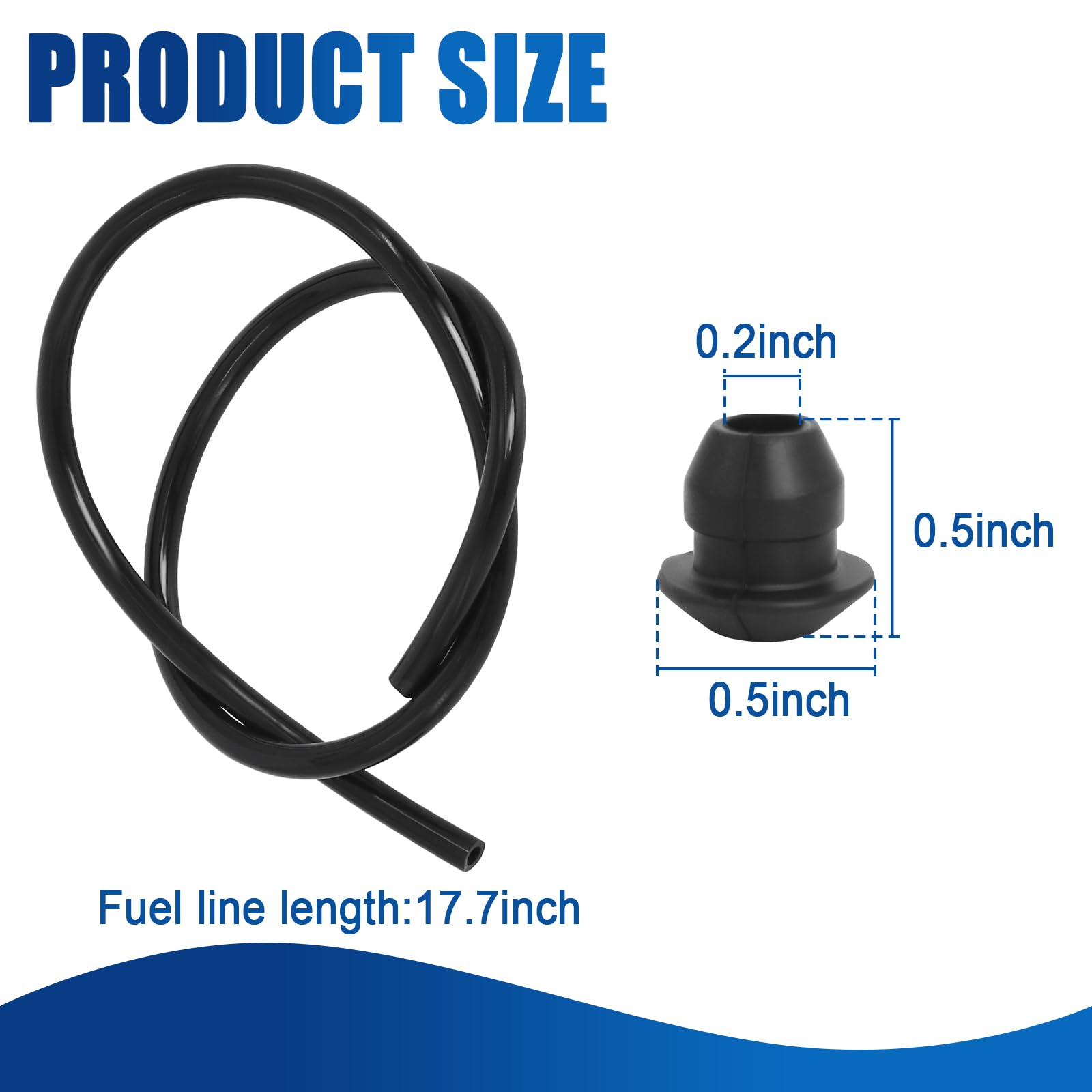 Podoy durable fuel-line material resists wear for long outdoor use