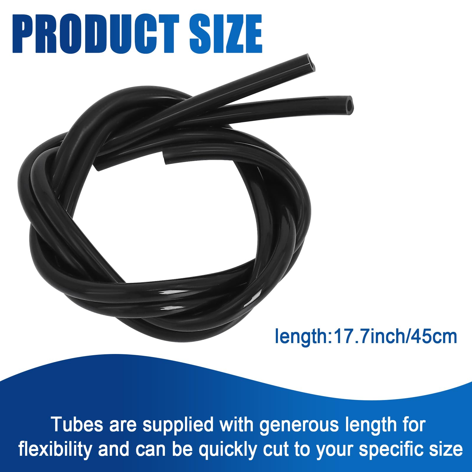 Podoy durable material keeps the vent line resilient under vibration and heat.