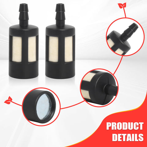 Podoy 10-pack fuel filters ready for replacement and maintenance use.