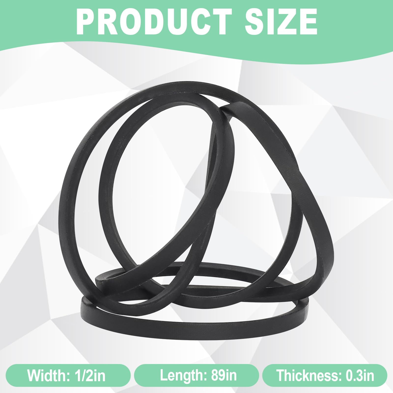 Podoy GX20006 belt compatible with John Deere series for broad coverage