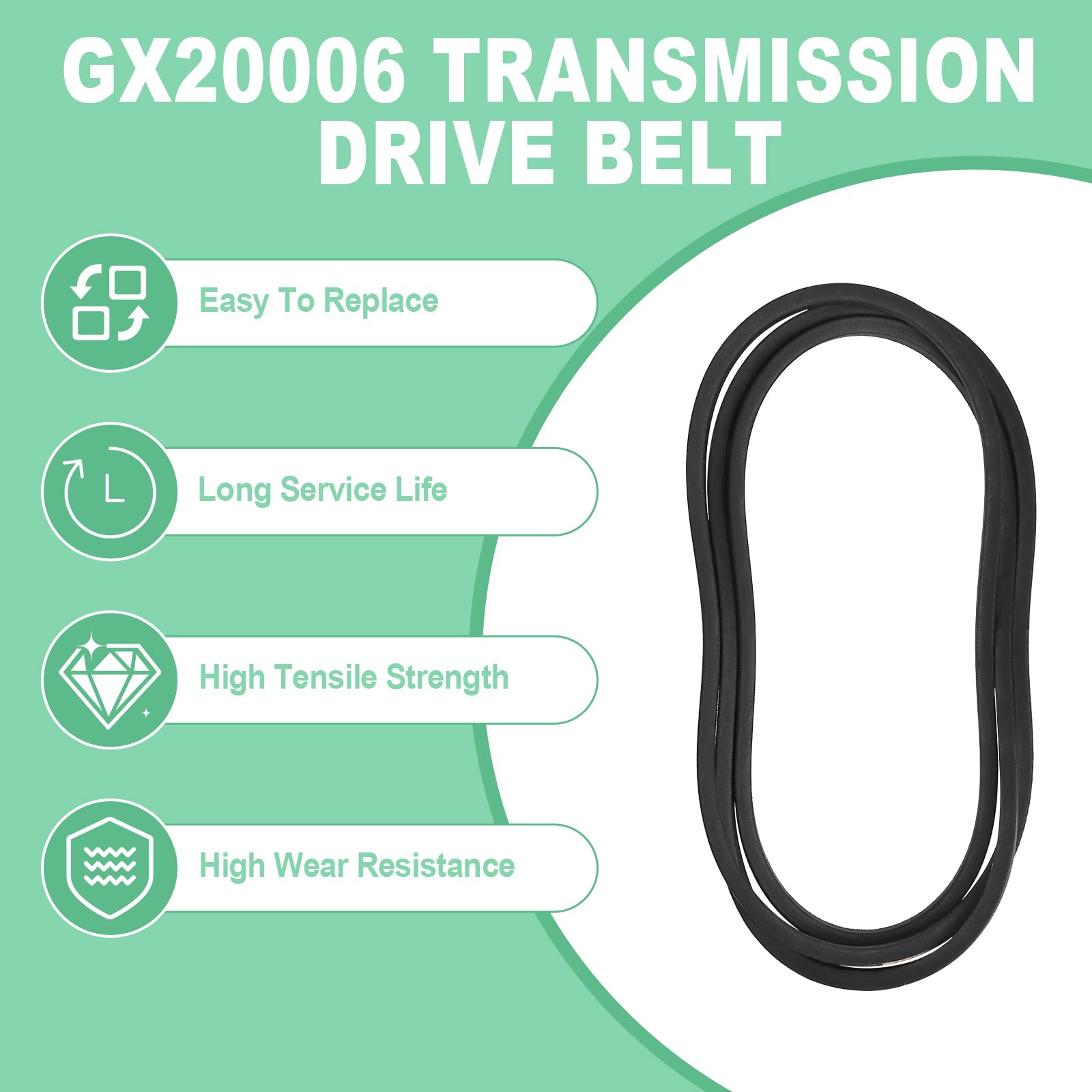 Podoy GX20006 belt packaging ready for storage and installation