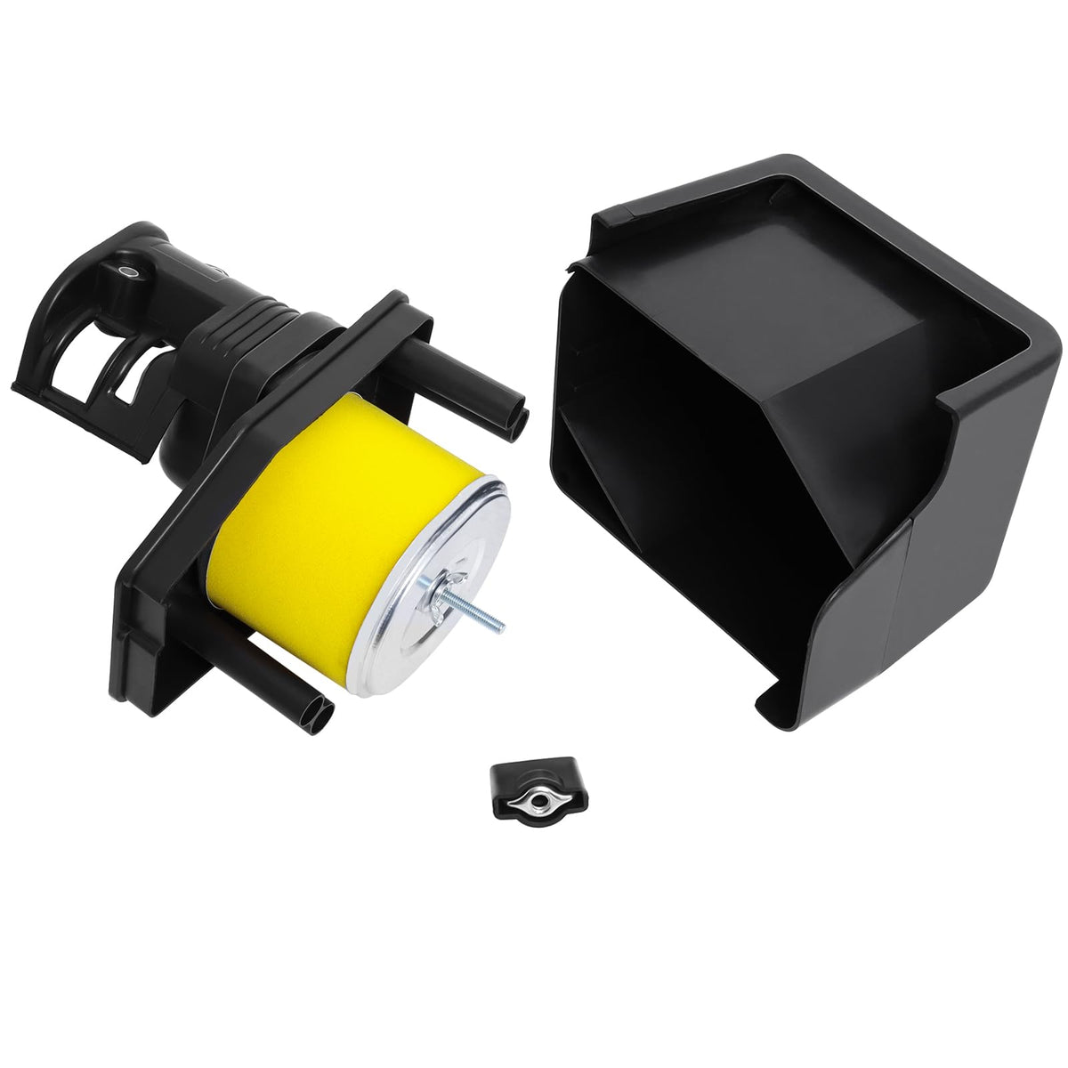 Podoy GX390 air filter housing cover shown for easy bolt-on replacement on compatible Honda engines.