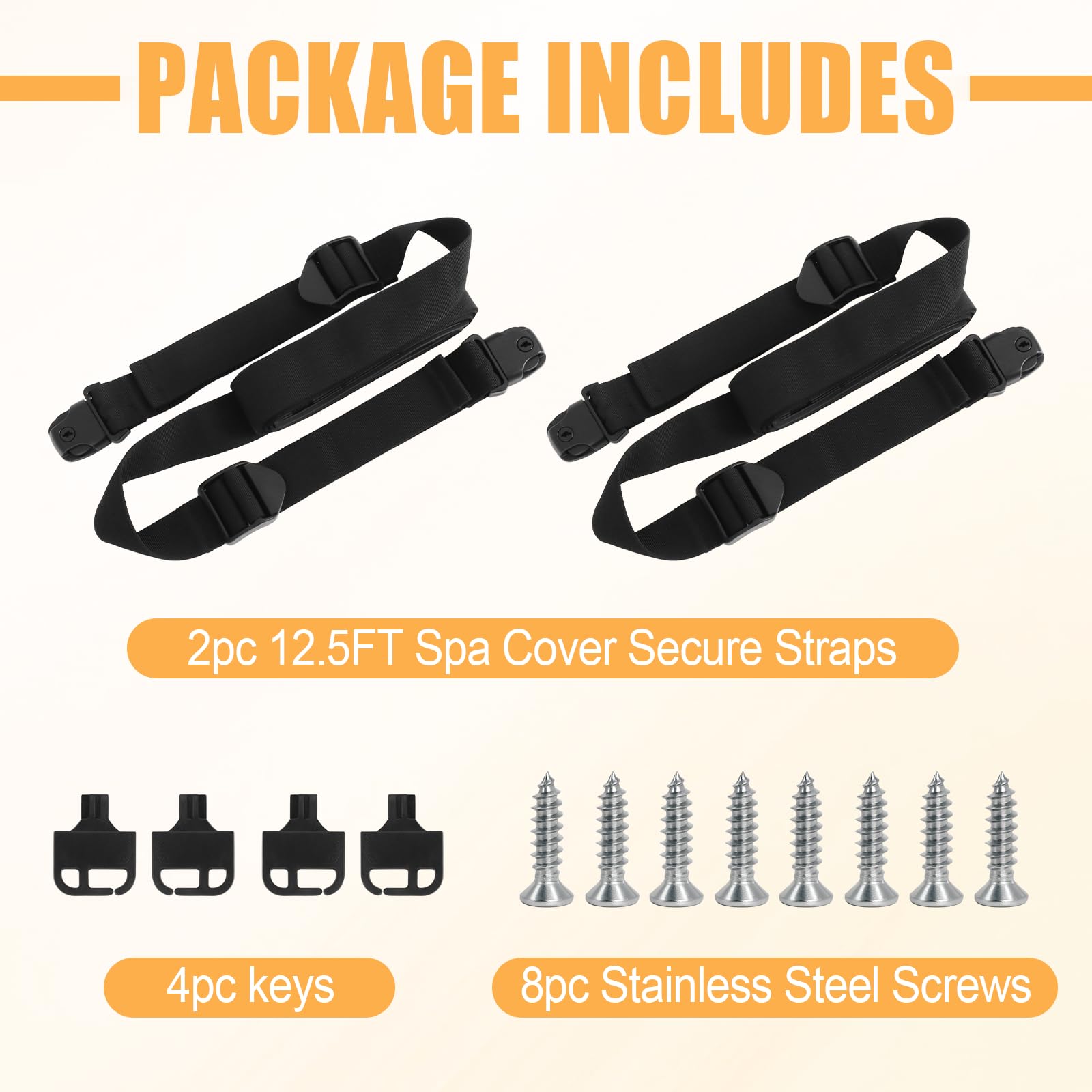 Podoy strap features anti-slip pad for wind resistance and stable coverage