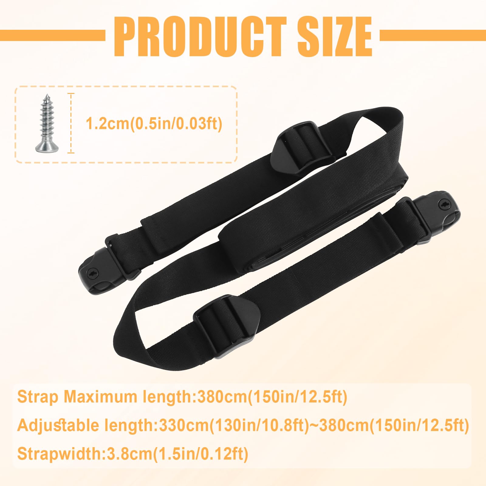 Podoy stainless steel screws provide rust-proof, durable installation