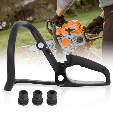 Podoy MS170 handle parts front view, compatible with Stihl and ready for quick replacement