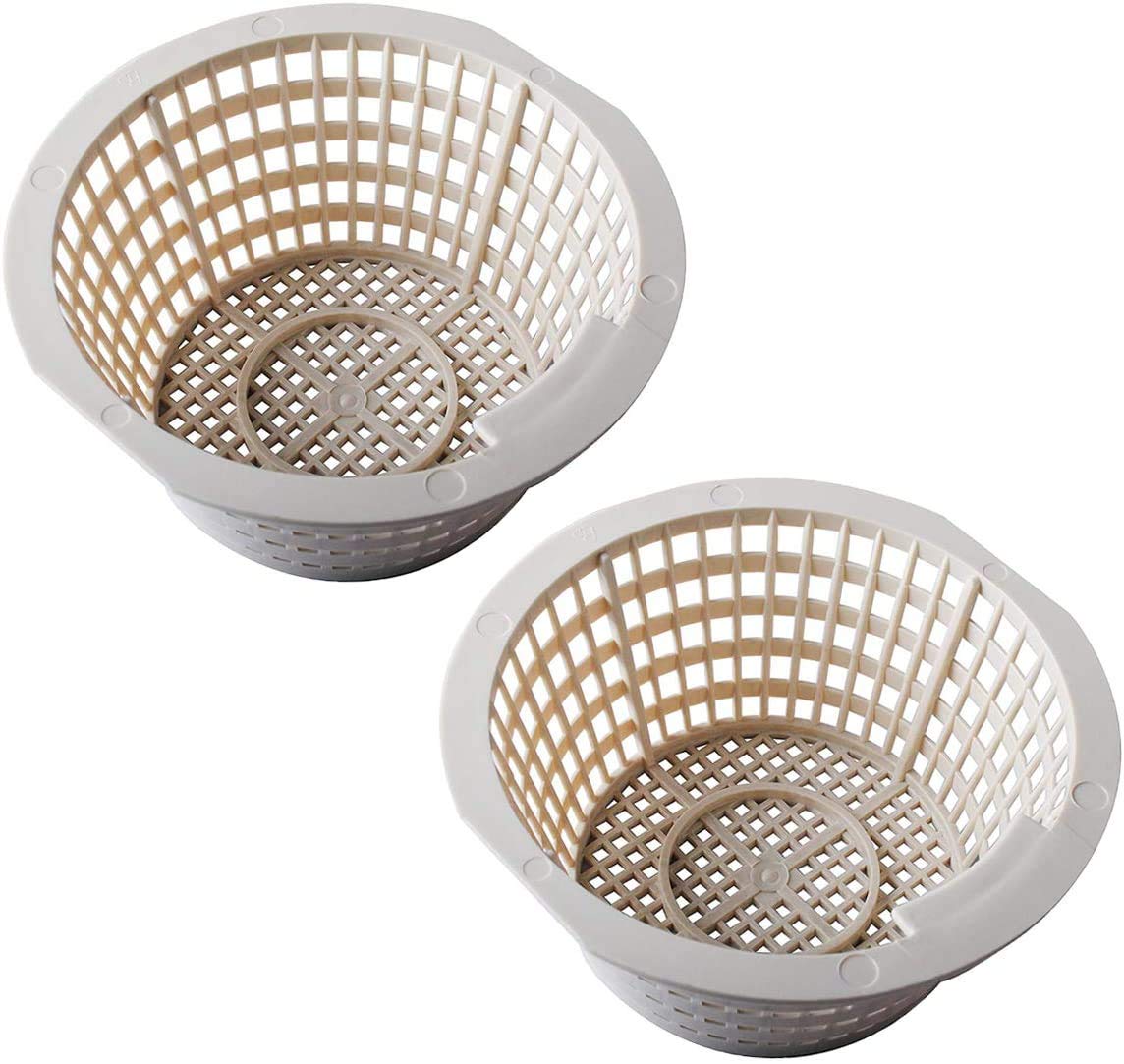 Podoy skimmer basket captures debris to help prevent pump clogs.