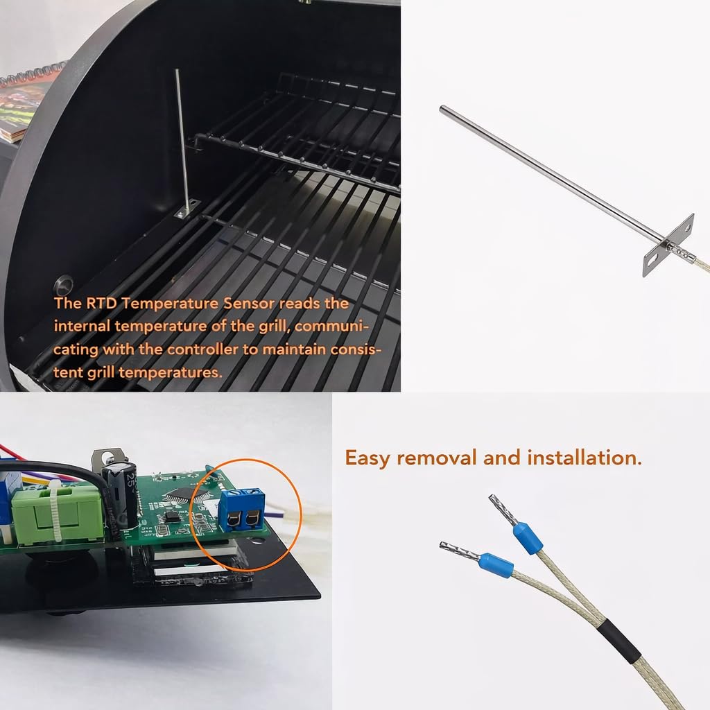 Podoy DIY installation wiring allows quick replacement and restored grill performance