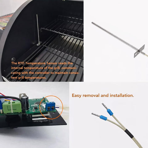 Podoy DIY installation wiring allows quick replacement and restored grill performance