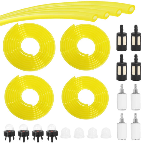 Podoy Tygon fuel line kit with four sizes for versatile small engine repairs