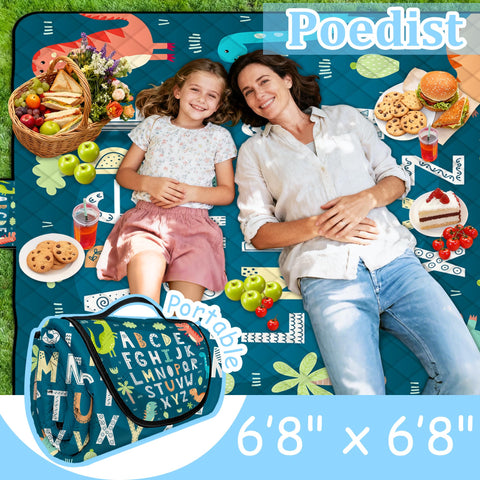 Poedist thick padding adds comfortable cushioning on uneven ground.