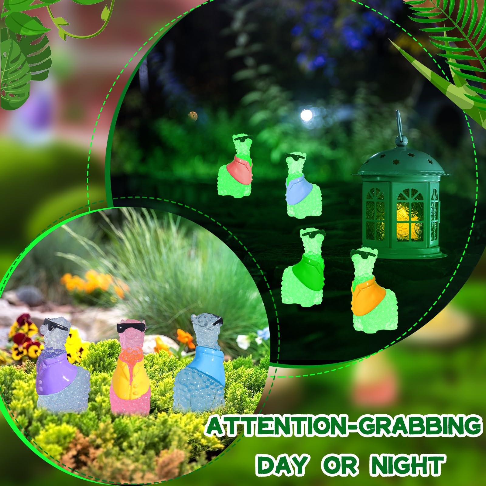 Poen alpaca miniatures enhance aquarium landscapes with tiny accents