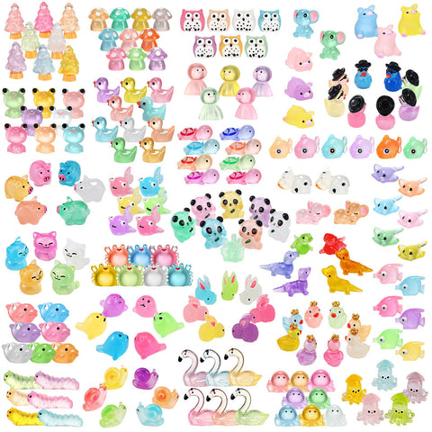 Poen garden miniatures suitable for tiny terrariums and decorative displays with glow