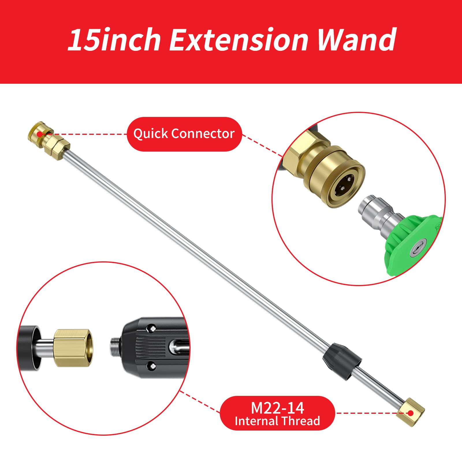 POHIR kink-free hose design reduces tangling during use
