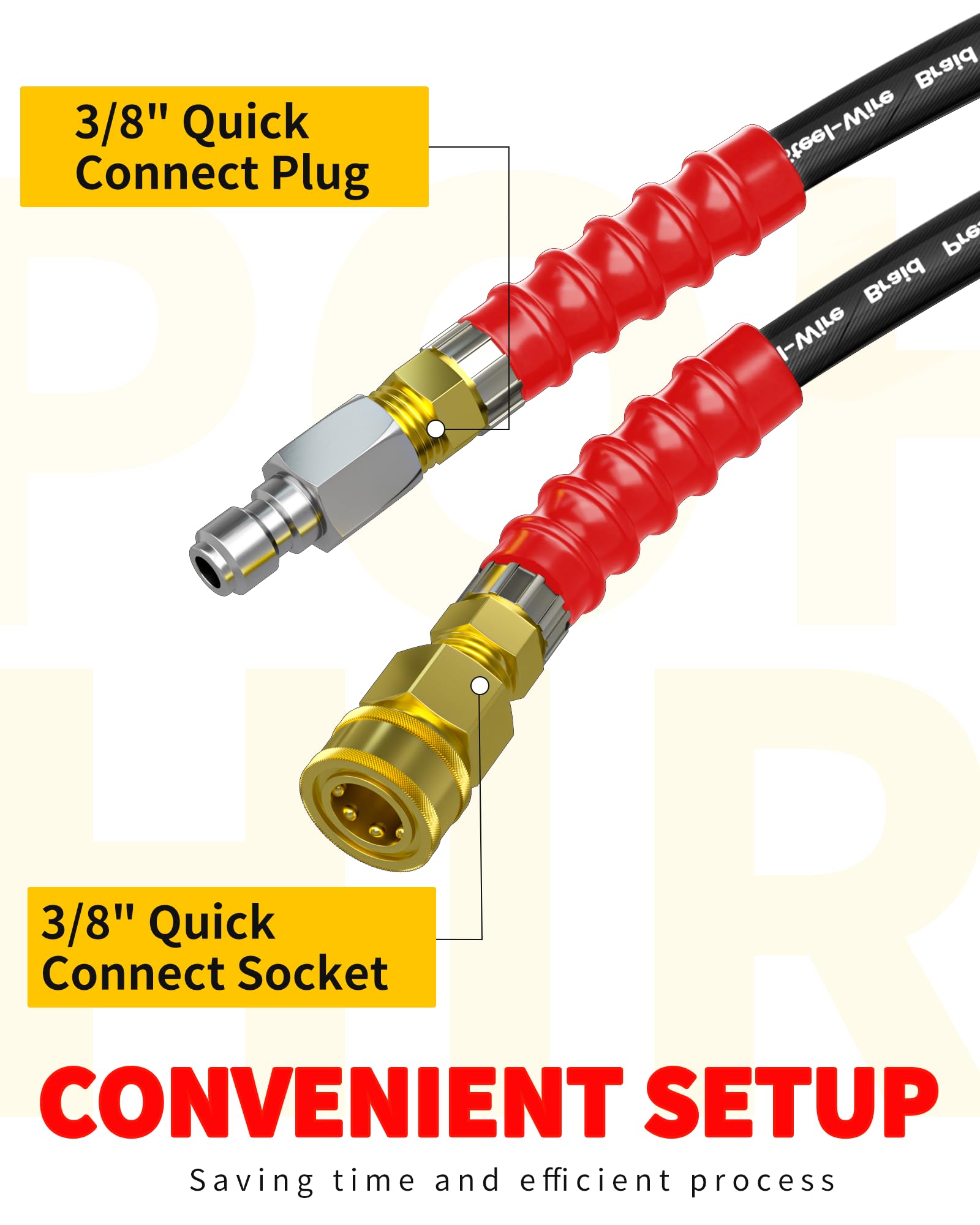 POHIR included 2 M22 adapters for quick setup