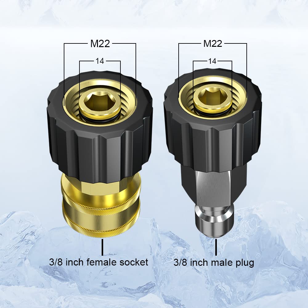 POHIR hose handles up to 140°F for safer warm-weather use.