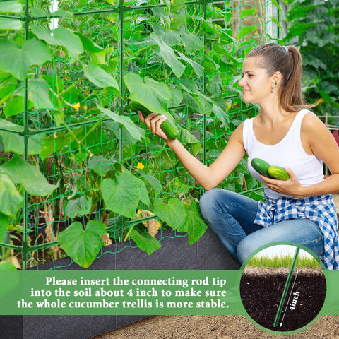 POILKMNI 46-gallon grow bags show spacious raised bed for vegetables