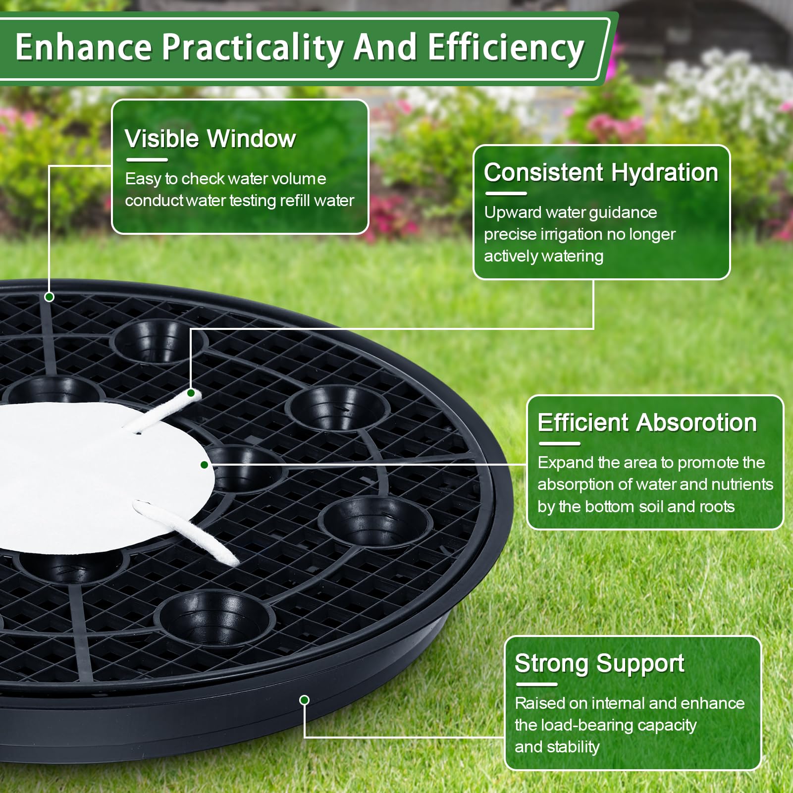 POILKMNI heavy-duty PP material showcases rugged construction for durable use.