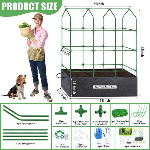 POILKMNI removable planting container saves space in small patios