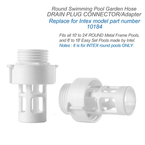 Pokin Easy Set pool drain adapter for 6–18 ft pools ensures straightforward setup
