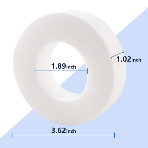 Pokin four-pack kit provides ready replacement rings for cleaner maintenance.